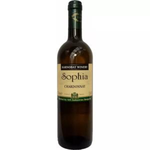 БЯЛО ВИНО СОФИЯ КАРНОБАТ ШАРДОНЕ 0.75Л.