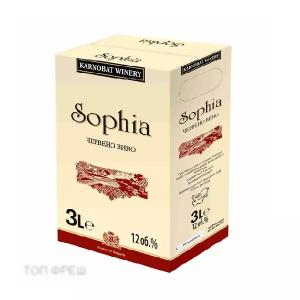 Червено вино София Карнобат 3л.