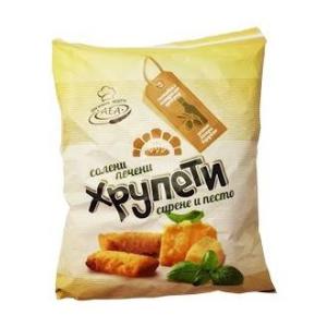 ХРУПЕТИ СЪС СИРЕНЕ И ПЕСТО 80ГР АЕА 